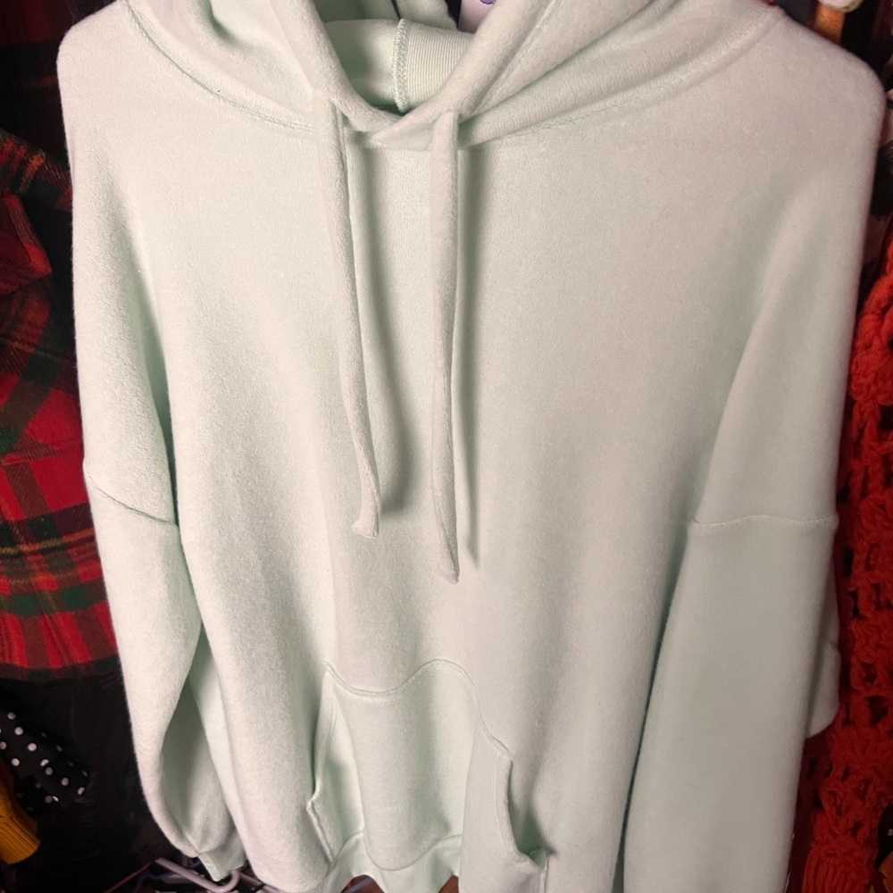 Soft Serve Hoodie - mint green- never worn! So soft!